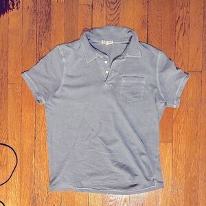 Men's Blue Polo Shirt by Alex Mill